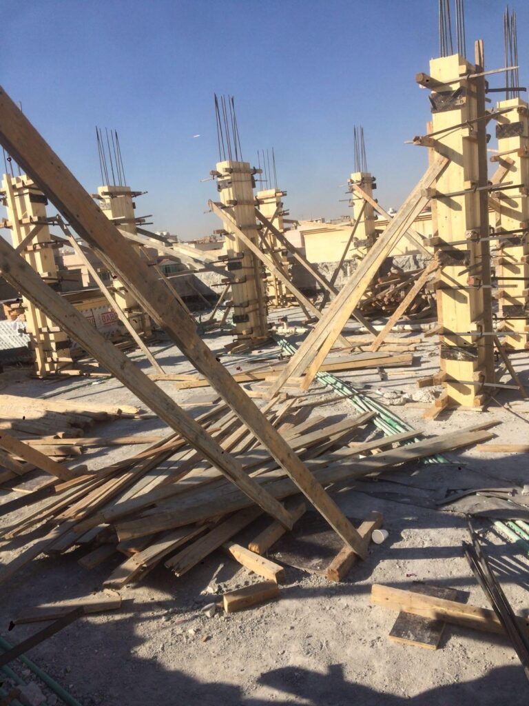 مقاولات الكويت اعمدة حوائط